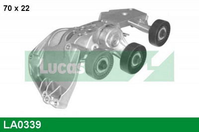 LUCAS ENGINE DRIVE la0339 -  Натяжной ролик, поликлиновой  ремень